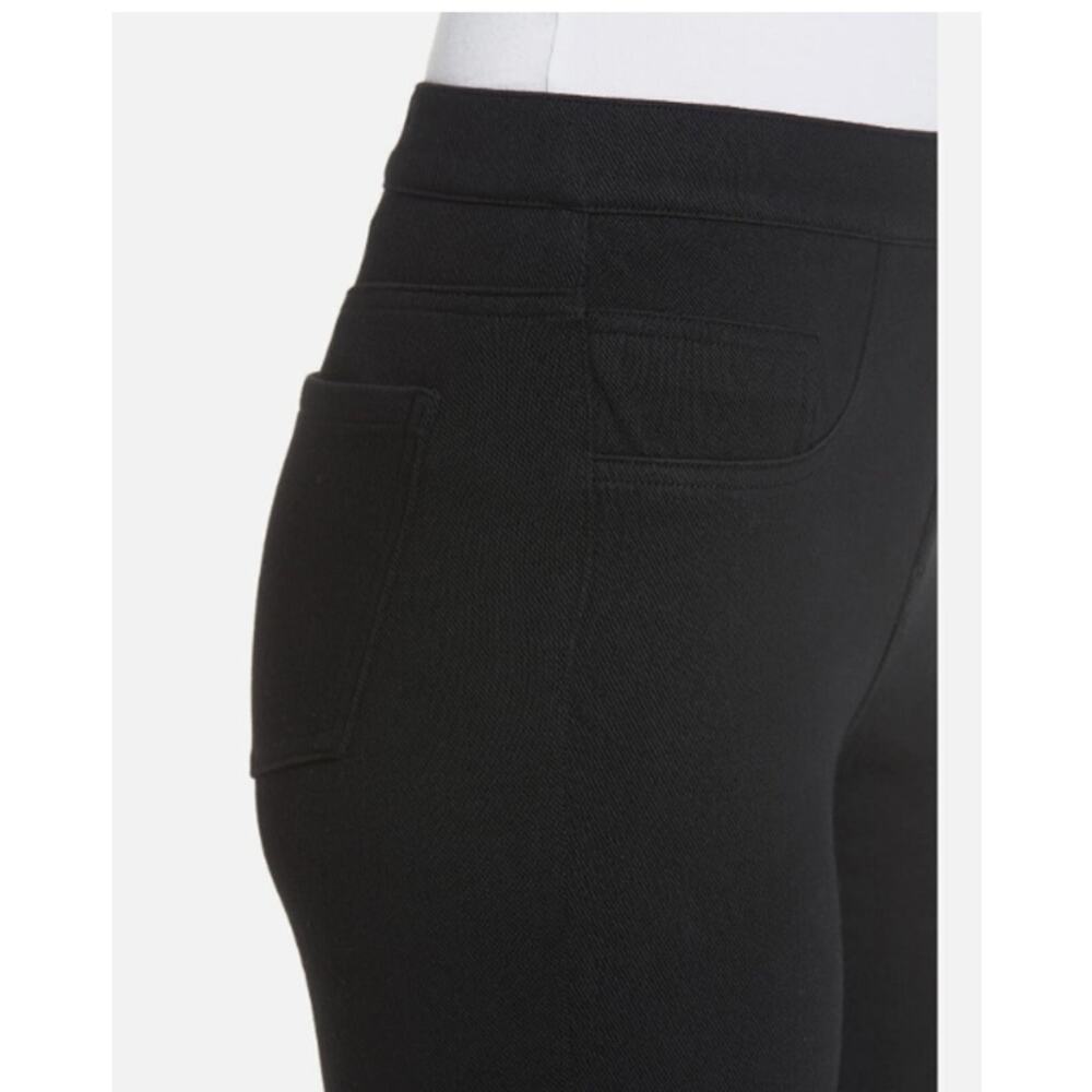 Spanx Ankle Black Ponte Midrise Skinny Leg Jeggings Women Sz M 20018R - Picture 8 of 13
